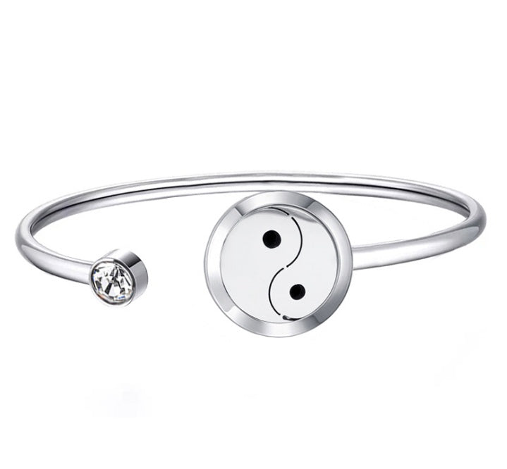 Stainless steel perfume oil bracelet