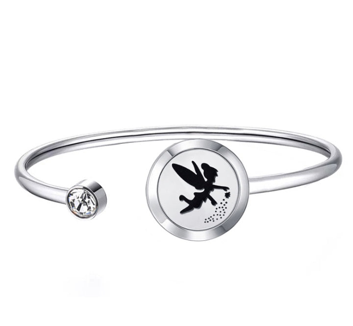 Stainless steel perfume oil bracelet