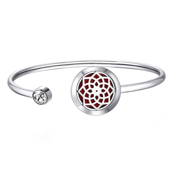 Stainless steel perfume oil bracelet
