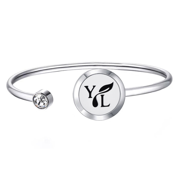 Stainless steel perfume oil bracelet