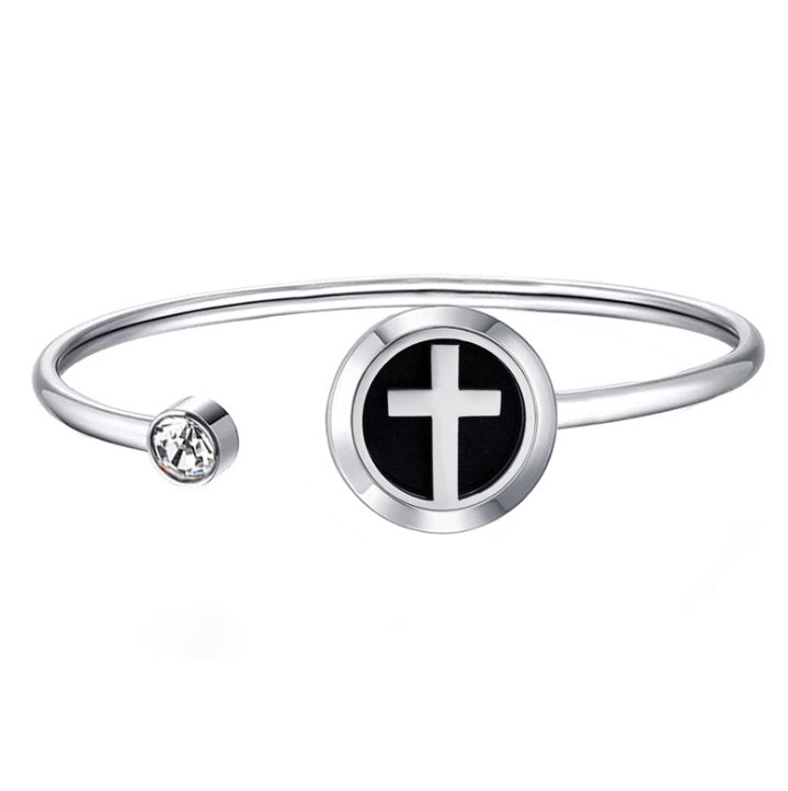 Stainless steel perfume oil bracelet