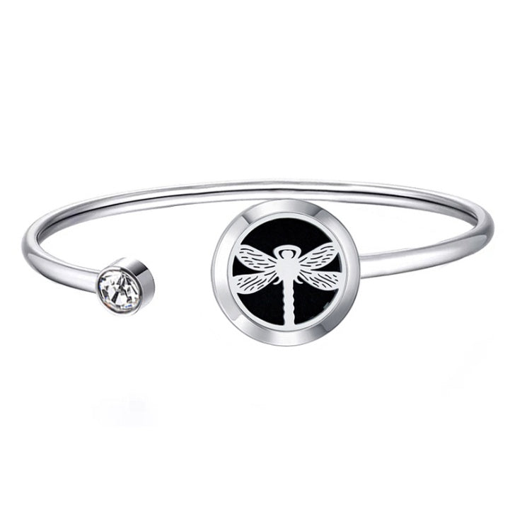Stainless steel perfume oil bracelet