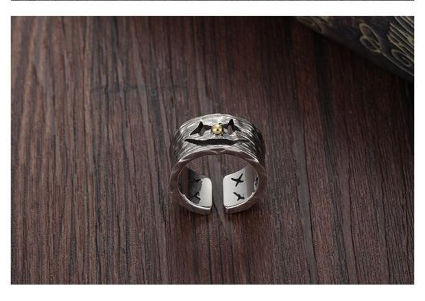Men's Fashion Personality Hollow Out Retro Ring