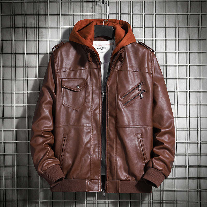 Plus Size European And American Fur Coat Teen Coat Men