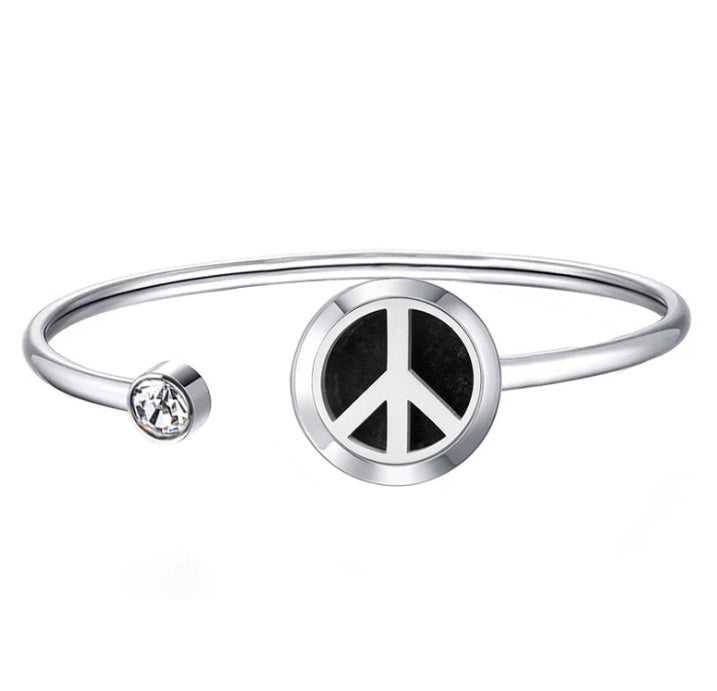 Stainless steel perfume oil bracelet