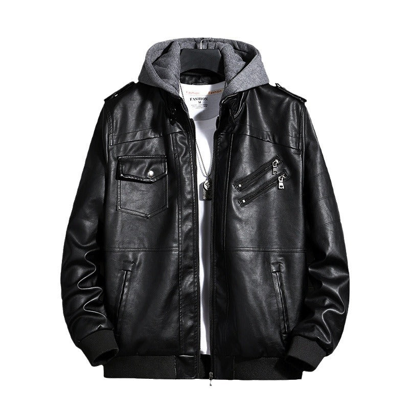 Plus Size European And American Fur Coat Teen Coat Men