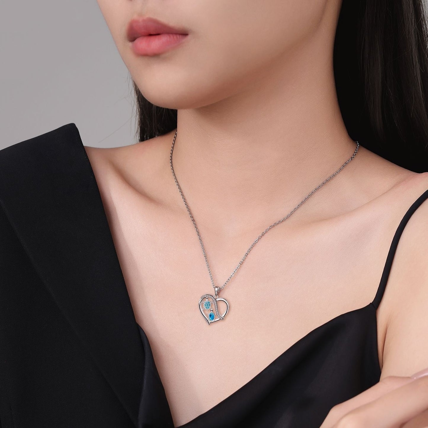 Necklace Love Turtle - European