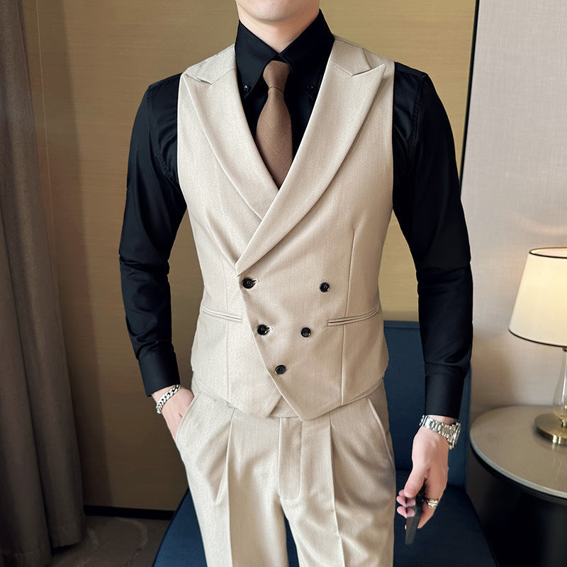 Black Milano Suit Includes Jacket Waistcoat Trousers