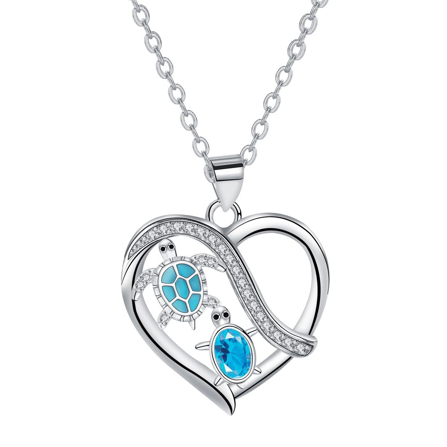 Necklace Love Turtle - European