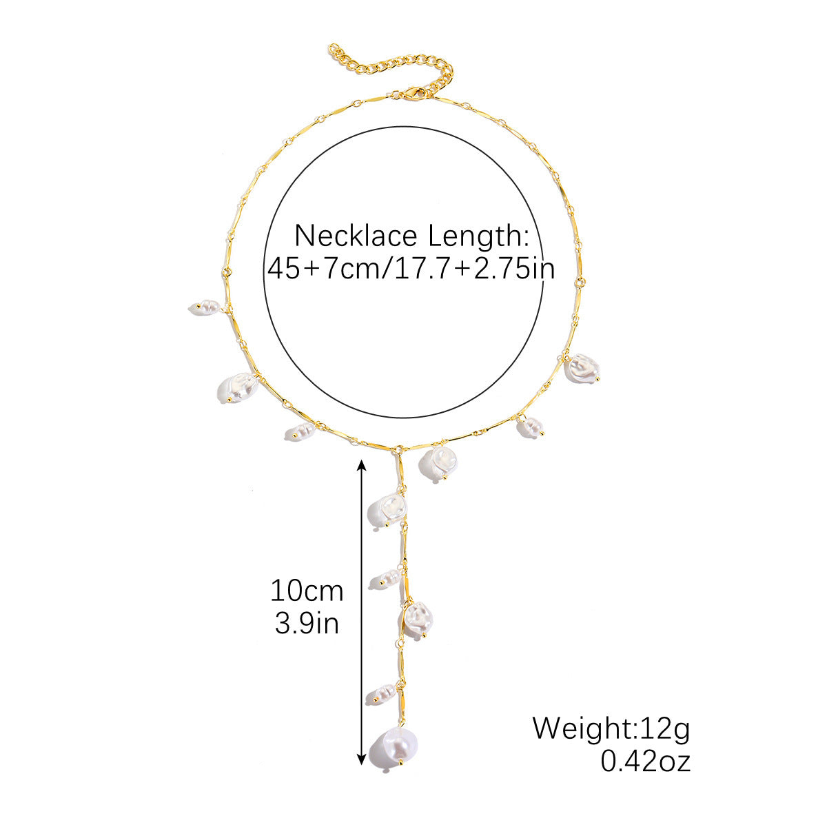 Light Luxury High-grade Long Pearl Sweater Chain