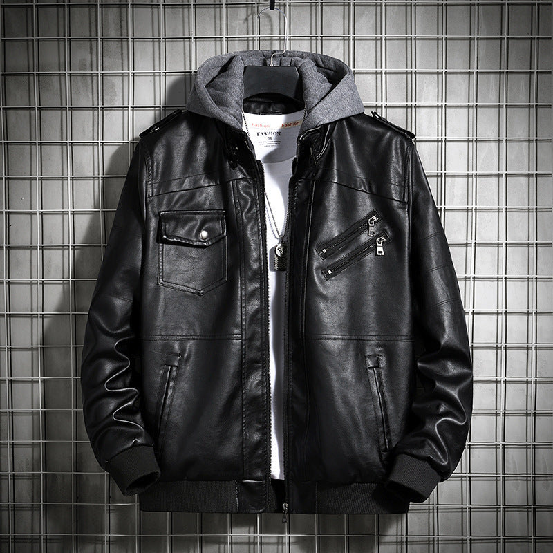 Plus Size European And American Fur Coat Teen Coat Men