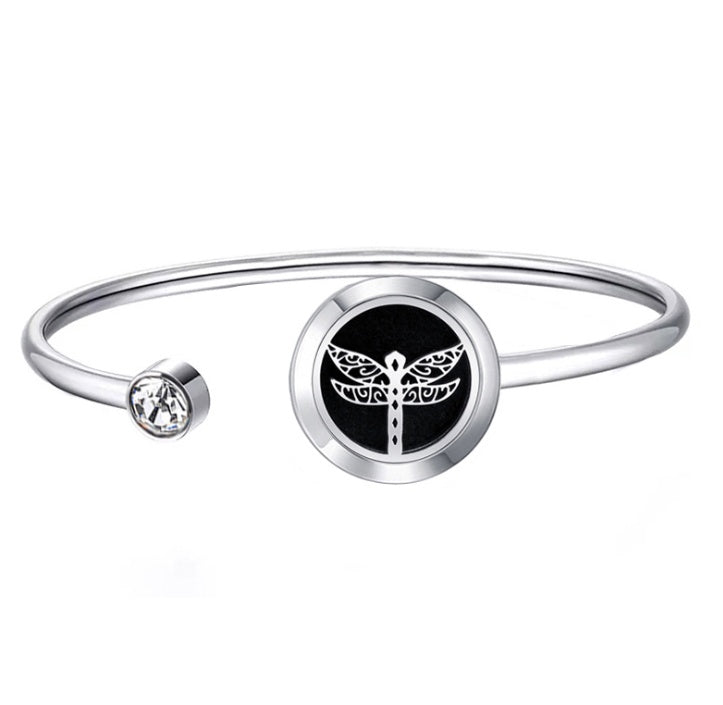 Stainless steel perfume oil bracelet