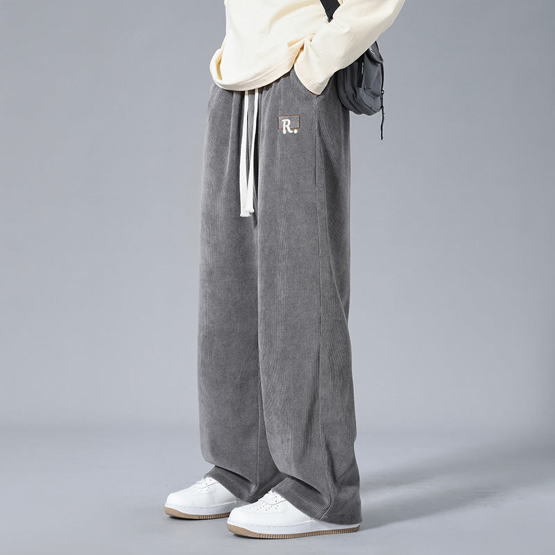 Fashion Personality Draped Casual Pants Men