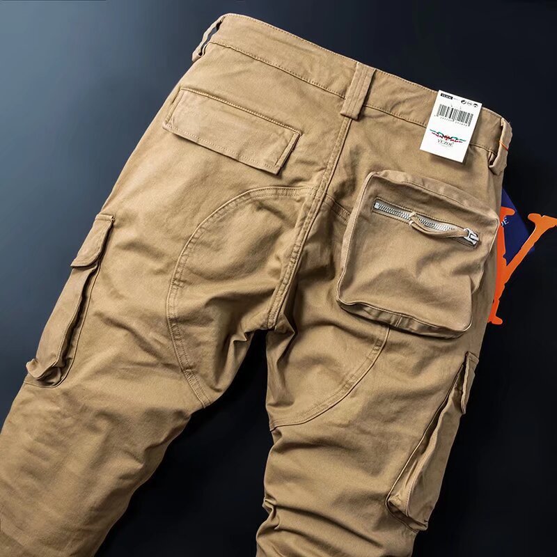 Fashion Personality American Retro Overalls Men