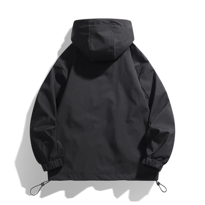 Hooded Sports Versatile Personality Casual Jacket