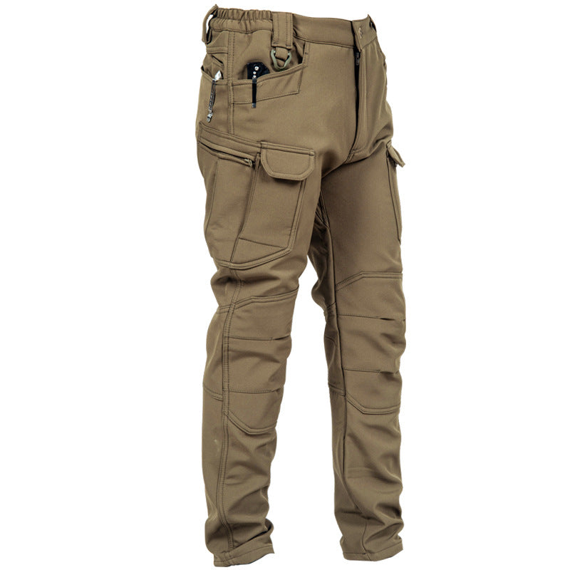 Fashion Personality Men's Fleece Climbing Pants