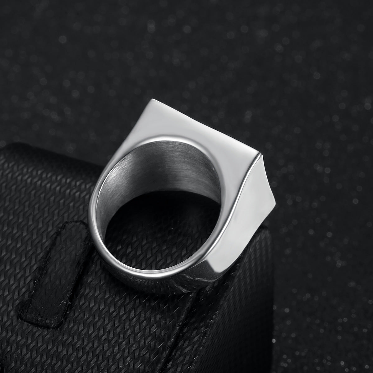 Titanium Steel Gold Plated Men's Ring - The Last Super