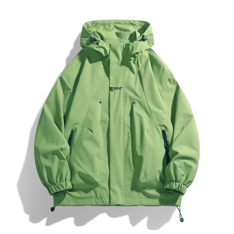 Hooded Sports Versatile Personality Casual Jacket