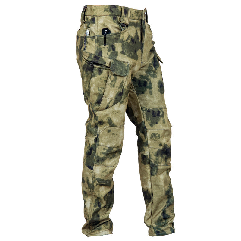 Fashion Personality Men's Fleece Climbing Pants
