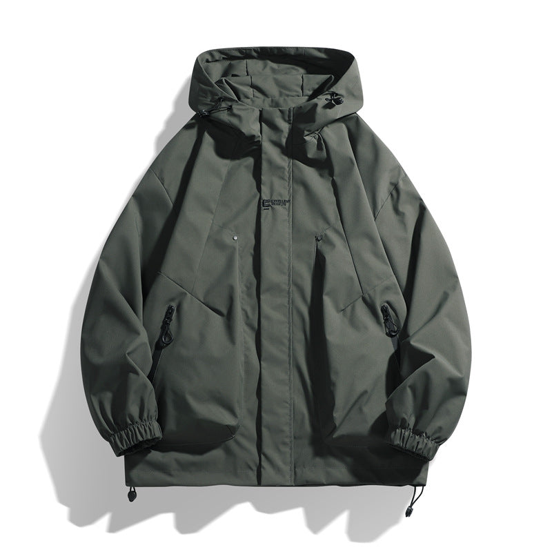 Hooded Sports Versatile Personality Casual Jacket