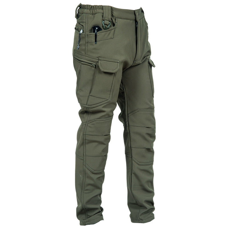 Fashion Personality Men's Fleece Climbing Pants