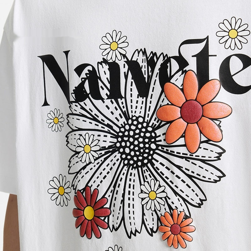 Colorful Puff Print T-shirt