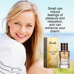 Roxelis Caramel Cascade Perfume Natural Light Fragrance Niche Perfume Exudes Charm Couple Dating Fragrance Perfume