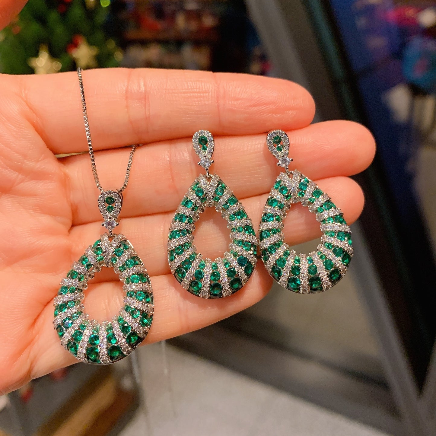 Female Type Earring Color Treasure Money