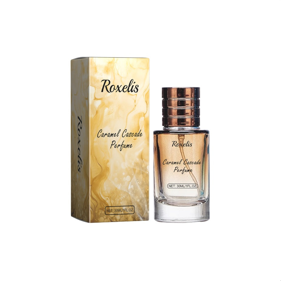 Roxelis Caramel Cascade Perfume Natural Light Fragrance Niche Perfume Exudes Charm Couple Dating Fragrance Perfume