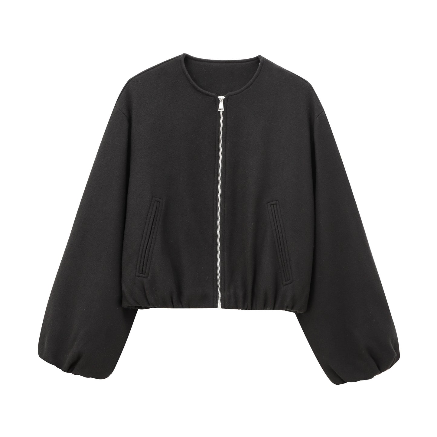 Fashion Soft Bomber Jacket Coat
