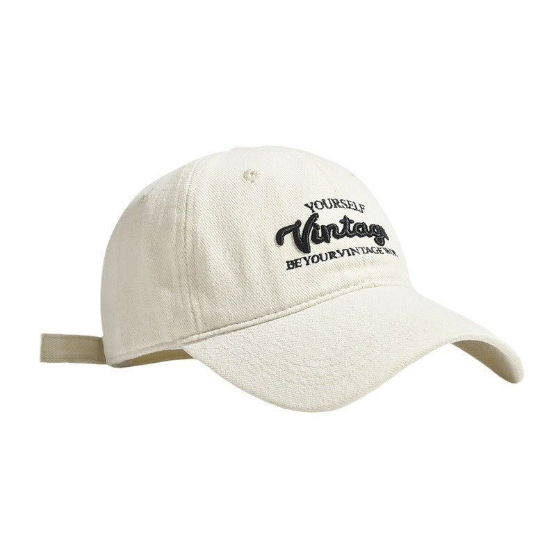 New Letter Embroidery Casual All-match Baseball Hat For Men