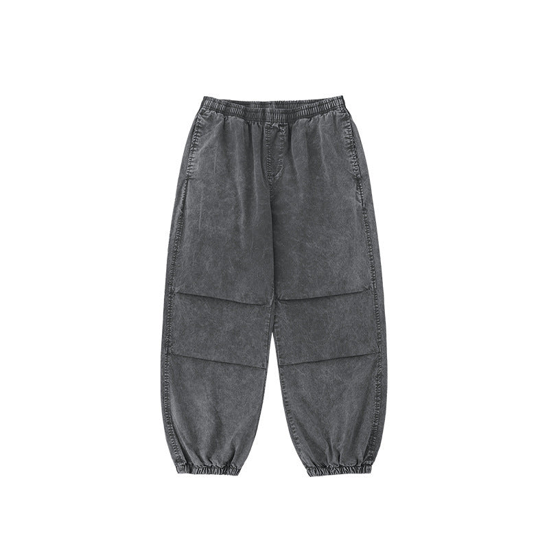 Snowflake Wash Jogger Pants Special Dyed Cargo Jogger Pants