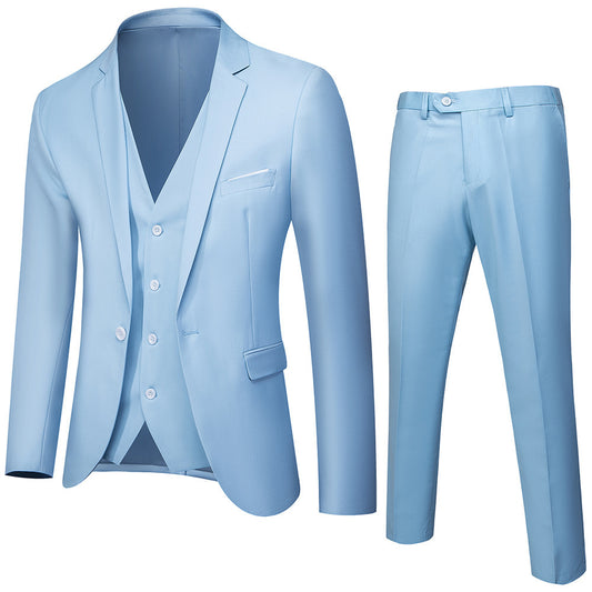 Men's Suit Set Two-piece Business Style
